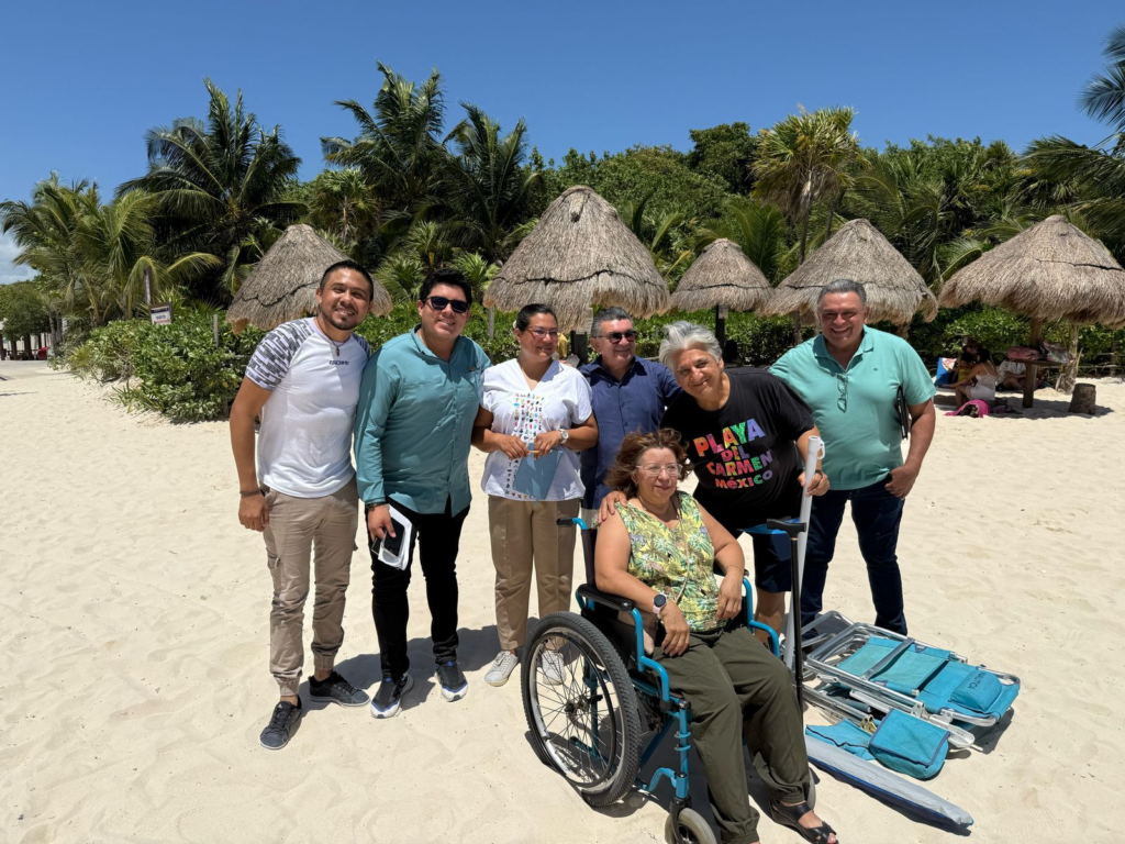 DIF Playa del Carmen mejorará accesibilidad de la playa inclusiva Punta ...